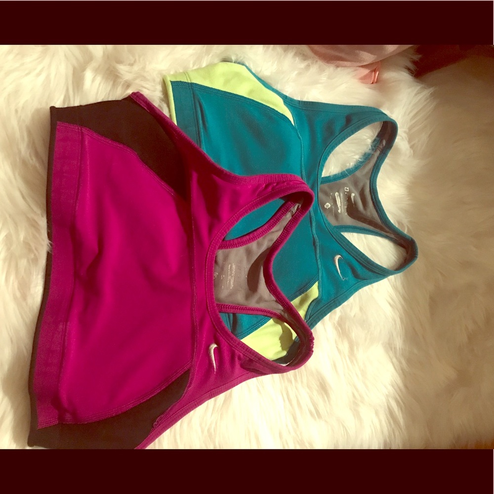 2 Nike sports bras